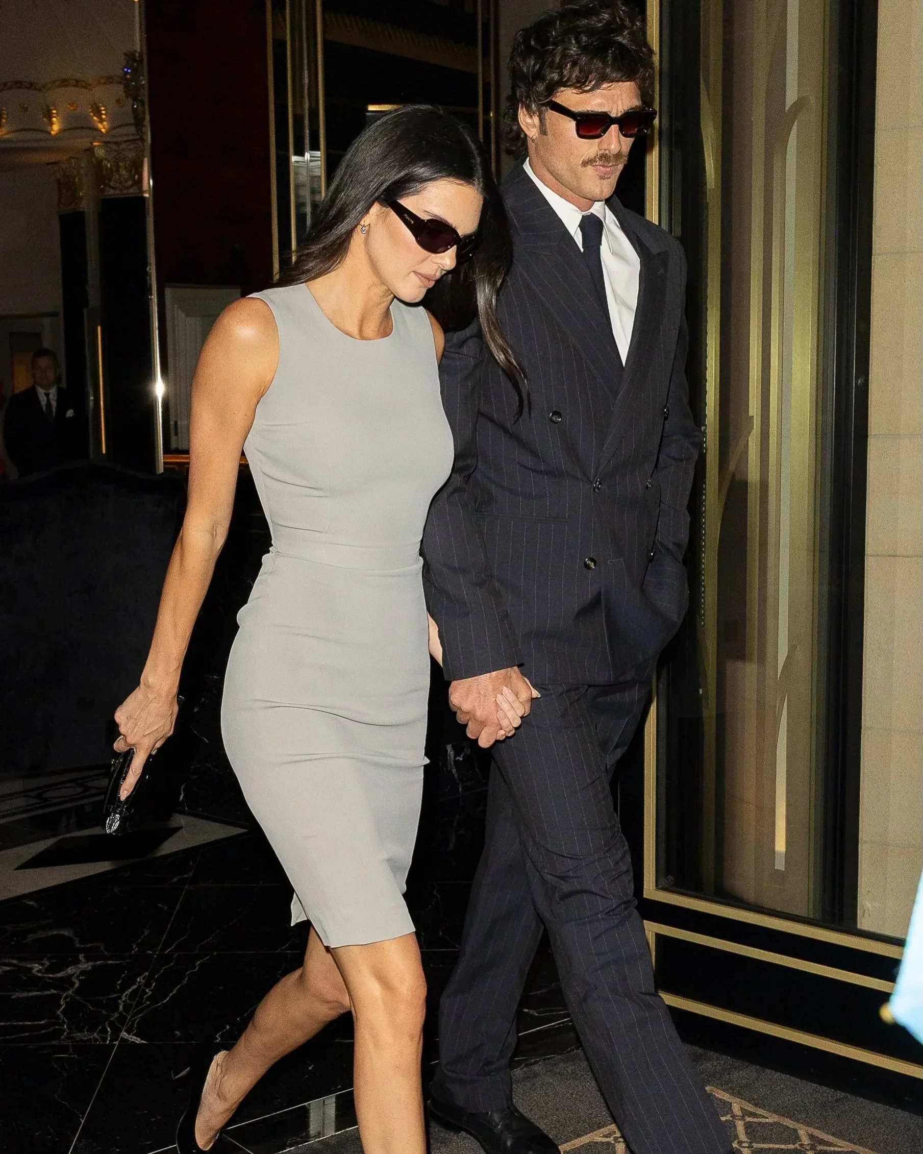 Kendall Jenner and Jacob Elordi Bring Timeless Romance to Date-Night Dressing