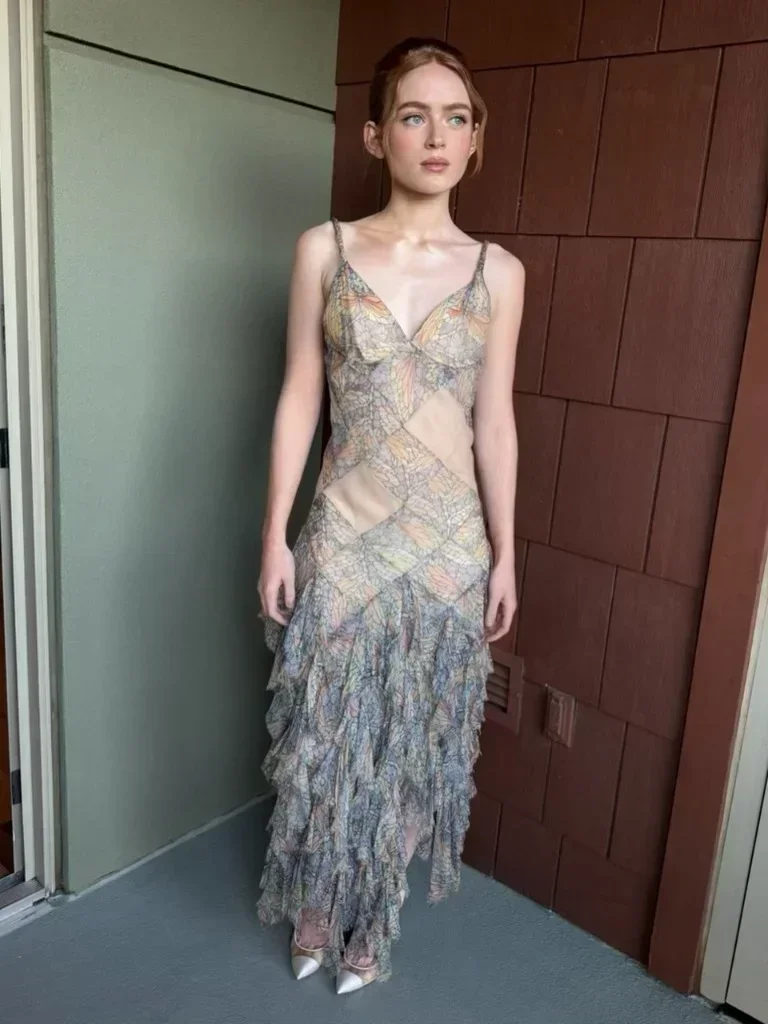 Sadie Sink Makes Her Marvel-Era Debut in Ethereal Archival Alexander McQueen at D23
