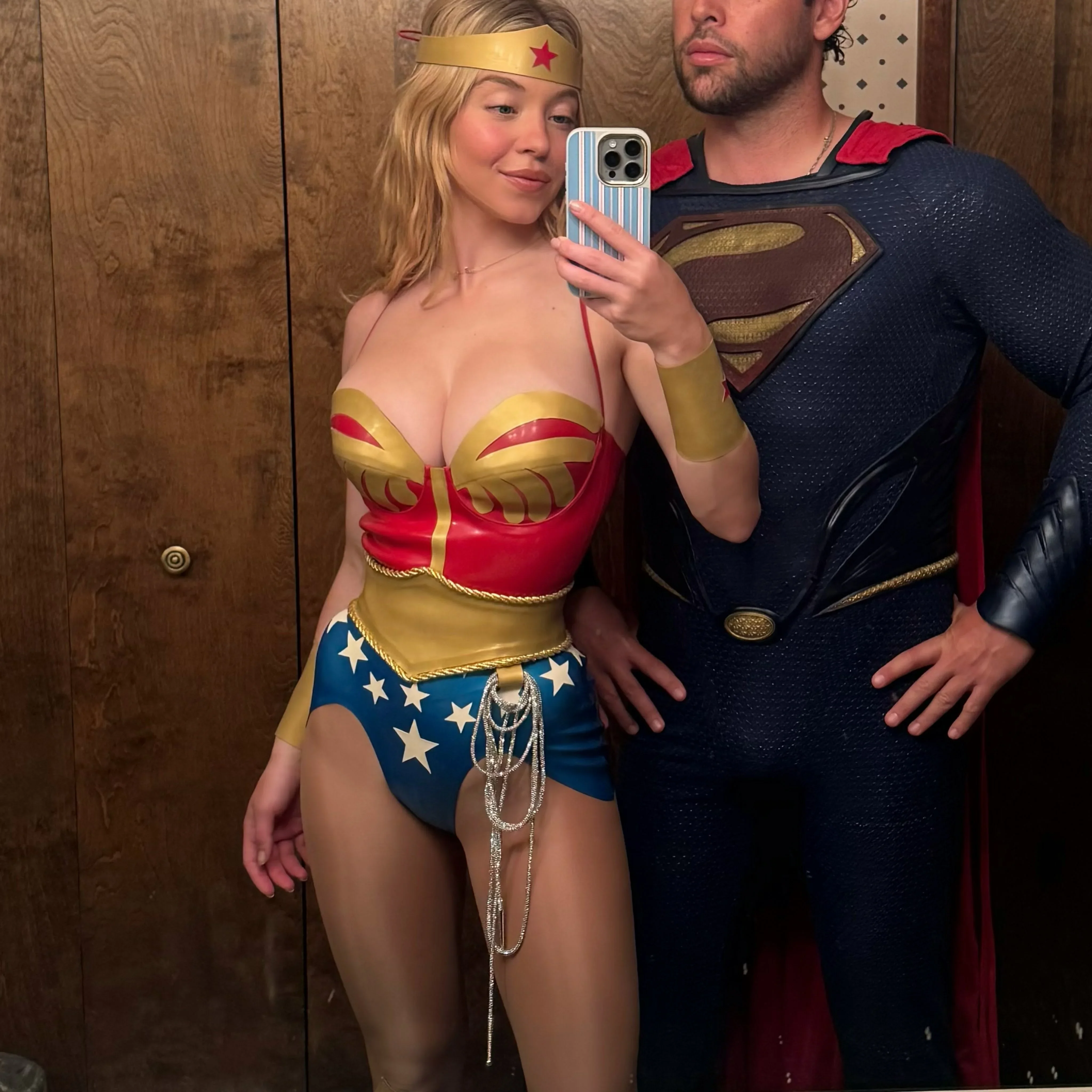 Sydney Sweeney Channels Wonder Woman in a Sultry Superhero-Inspired Costume