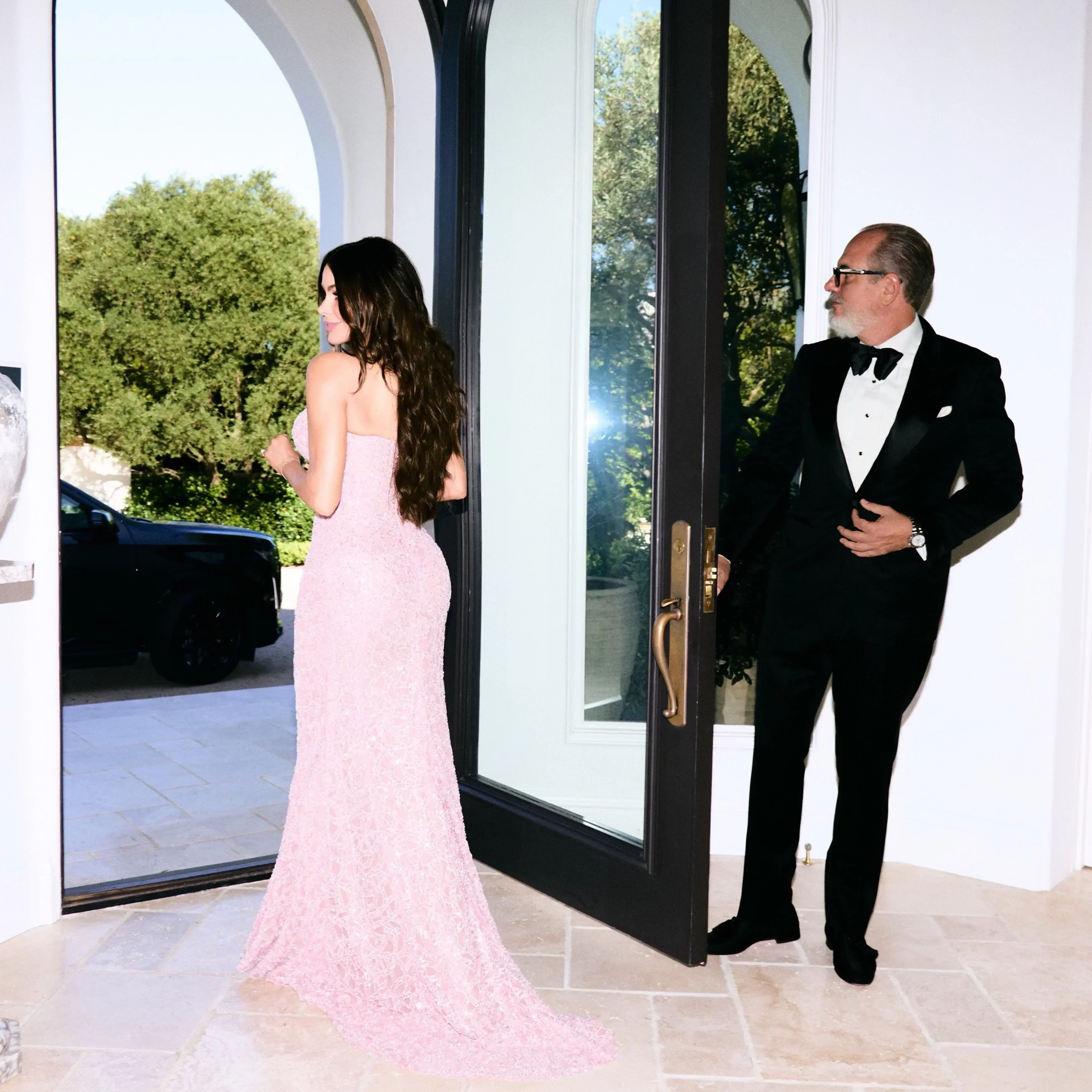 Sofía Vergara wearing custom Laura Basci mermaid gown at the 2026 Emmys