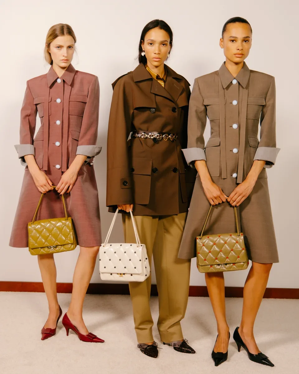 Tory Burch Spring 2027 runway craft and embellishment details